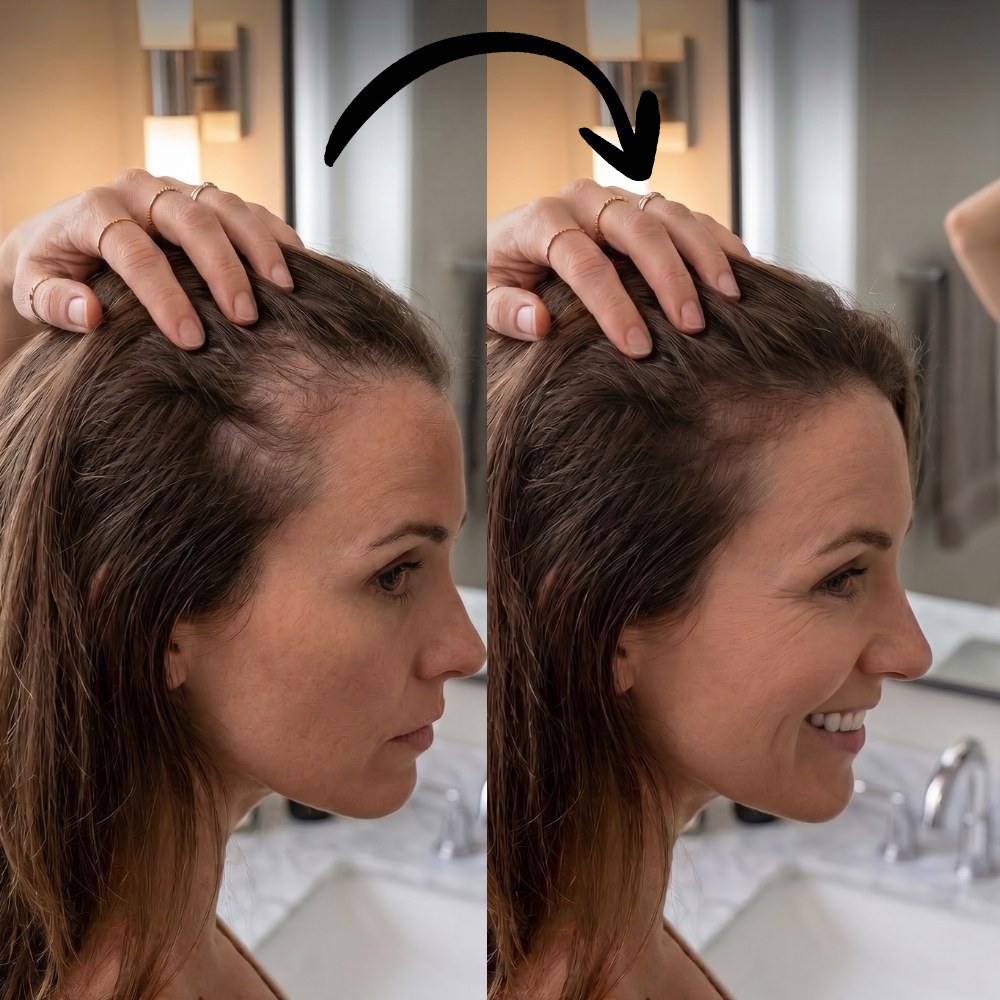 SKALPURE Cubre Alopecia y Línea de Separación al Instante – Para Mujeres