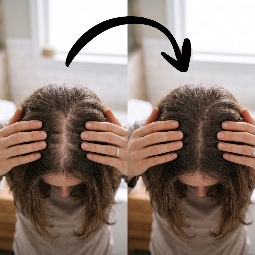 SKALPURE Cubre Alopecia y Línea de Separación al Instante – Para Mujeres